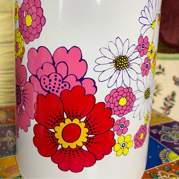 70s Mod Floral Air Pot - Picture 9 of 15